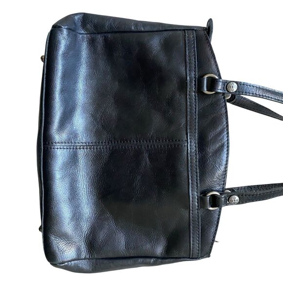 Patricia Nash Shoulder Bag Black Leather Minimalist Everyday Wear Tote NWT $199 - Picture 4 of 16